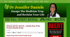 Desktop Screenshot of drjenniferdaniels.com